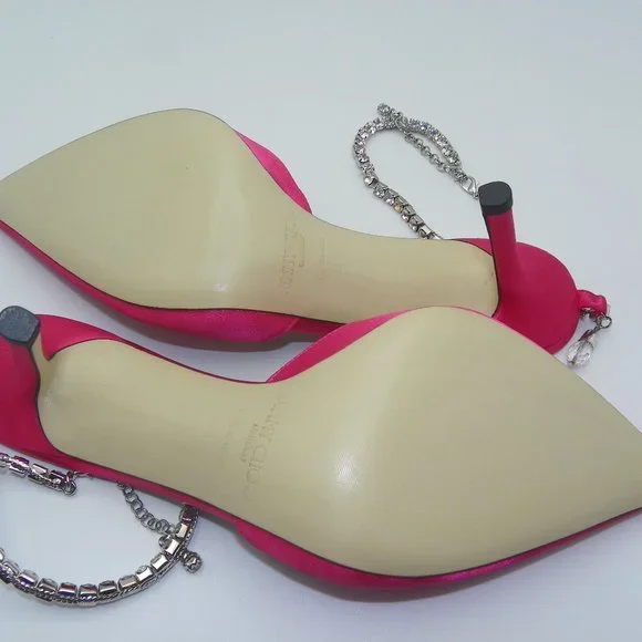 Jimmy Choo Pink Nwot Sz 11 - Picture 5 of 5